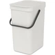 Ведро мусорное Brabantia Sort&Go 12 л светло-серый 213281 (00801185) - изображение 1