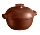 Кастрюля с крышкой керамическая Emile Henry Delight 2 л коричневый 146620 (08701249) - изображение 1