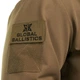 Тактическа легкая ветровка Softshell от Global Ballistics Койот - Размер XL - изображение 5