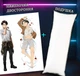 Дакимакура 150х50 см Леви Аккерман Атака на титанов Levi Ackerman Attack on Titan Подушка с наволочкой двусторонняя (0166435) - изображение 2