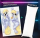 Дакимакура 150х50 см Дерпи Хувз Дружба это Чудо my little pony Derpy Подушка с наволочкой двусторонняя (0166441) - изображение 2