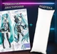 Дакимакура 150х50 см Мику Хацуне Хацунэ Вокалоид +Koikatsu! hatsune miku Vocaloid Подушка с наволочкой двусторонняя (0166463) - изображение 2