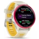 Смарт-годинник Garmin Forerunner 570 - 42MM, Bone/Raspberry/Mango, GPS (010-02970-02) - зображення 3