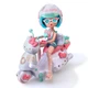Лялька 4SF Manga Dolls Hello Kitty Красуня Пінк на скутері (HKTF3000) - зображення 4