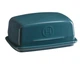 Масленка керамическая Emile Henry Kitchen Tools 17х11х7.5 см голубой 970225 (08700435) - изображение 1
