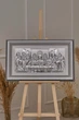 Ікона срібна Тайна вечеря (81237 7L DM 8330 GY) 73х48 см - зображення 2