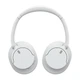 Навушники Over-ear Sony WH-CH720N BT 5.2, ANC, SBC, AAC, Wireless, Mic, Білий - изображение 4