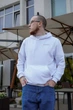 Чоловіче демісезонне худі Amiri з принтом XL біле (ARI037) - зображення 8