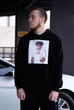 Чоловіче демісезонне худі Supreme з принтом S чорне (SUP05) - зображення 1