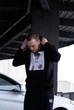 Чоловіче демісезонне худі Supreme з принтом S чорне (SUP05) - зображення 7