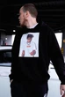 Чоловіче демісезонне худі Supreme з принтом S чорне (SUP05) - зображення 11