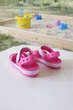 Босоножки для девочек Crocs Bayaband Sandal kids Electric pink J2 33-34 арт.205400-4QQ - изображение 3