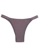 Женские трусики бразилианы в рубчик Good and Comfortable (1488-50-07) Сливовый 2XL FINETOO (48-50) - изображение 5