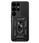 Чохол Primo Shockproof для Samsung Galaxy S26 Ultra (SM-S948) - протиударний, з підставкою і шторкою камери - Black - зображення 1
