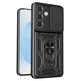 Чехол Primo Shockproof для Samsung Galaxy S26 (SM-S942) - противоударный, с подставкой и шторкой для камеры - Black - изображение 2