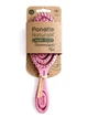 Расческа натуральная Ponette Natural с гибкими эко зубчиками для легкого распутывания волос Розовая Mini - изображение 1