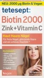 Вітаміни та мінерали Tetesept Biotin 2000 мг. для волосся, нігтів, шкіри - зображення 1