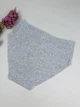 Высокие бесшовные хлопковые трусы 10378, 3XL (ОБ 117-127), Серый - изображение 3