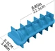 Форма для льда силиконовая 22.5×8.8×6 см синяя - изображение 3