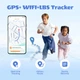 Детские смарт-часы Mibro P6 диагональ 1.4 4G/Wi-Fi/GPS видеозвонки Серый (XPSWP004G) - изображение 8