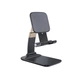Подставка для планшета и телефона Knight Foldable Desk Mobile Phone Holder Stand (Alloy) Black Essager (EZJZM-QS01) - изображение 1