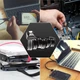 Кабель SATA 3.0 7pin 6,0 Гбіт/с 26 AWG прямий + кутовий конектор із засувками, 0.4м, Black - зображення 9