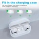 Комплект амбушюр New Bee для AirPods Pro 1-2 / 6 пар 3 размера в кейсе S/M/L White - изображение 2