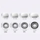 Амбушюры для AirPods Pro 1-2, комплект 4 пары, 4 размера L/M/S/XS в кейсе, White - изображение 2