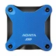 Твердотельный накопитель SSD, ADATA SD620, 1TB, USB 3.2, 520/460Mbps, Blue - изображение 1