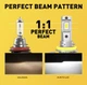 Автолампи LED Auxito HB4 9006 50W 16000LM 12v Canbus 2 шт - зображення 2
