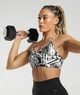 Спортивный топ для фитнеса женский Gymshark 194777 XS Бело/Черный (2200005144282) - изображение 2