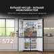 Многодверный холодильник SHARP SJ-MP780D-BS - изображение 2