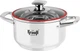 Кастрюля с крышкой Krauff Prime Chef 26-238-065 12 см 0.7 л серебристая - изображение 1