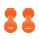 Гантелі вінілові PowerPlay 4125 Achilles 2*4 кг. Помаранчеві (пара - 2шт.) + Резинка для фітнесу 7,5кг - изображение 6