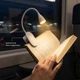 Ліхтарик-закладка для читання книг LED на кліпсі LJC-182 білий — заряд до 10 годин - зображення 4