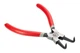 Щипцы для стопорных колец Intertool 150 мм изогнутые-cжим (HT-7006) - изображение 1