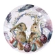 Піднос великодній "Easter" d19см R40536 з двома зайчиками. - зображення 1