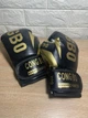 Детские боксерские перчатки CONG BO Champion 6 oz черные - изображение 2