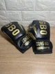 Детские боксерские перчатки CONG BO Champion 6 oz черные - изображение 5