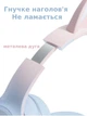 Беспроводные наушники Onvex BT612I с кошачьими ушками, RGB-подсветкой, Bluetooth 5.3, FM-радио, MicroSD, AUX, складные Blue-Pink - изображение 5