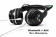Беспроводные наушники Onvex BT612I с кошачьими ушками, RGB-подсветкой, Bluetooth 5.3, FM-радио, MicroSD, AUX, складные Black - изображение 2