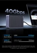 Зовнішній корпус для SSD M.2 NVMe UGREEN D700 - зображення 4