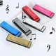 Harmonica Губна гармоніка Harmonica BMT1 10 язичків Чорний + чохол - зображення 5