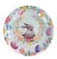 Піднос великодній "Easter" d19см R40536 з зайчиком в капелюсі. - зображення 1