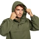 Куртка летняя Brandit Summer Windbreaker с ветрозащитными и водоотталкивающими свойствами ветровка анорак олива M - изображение 5