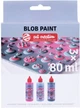 Набір акрилових фарб Talens Art Creation Blob Paint Pink 3 x 80 мл (8712079499334) - зображення 2