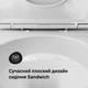 Унитаз подвесной Am.Pm Func CFA1903SC AquaSpin Rimless с сиденьем Soft Close дюропласт - изображение 6