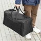 Сумка дорожная спортивная Fat Black на 60 л, черная, Оксфорд 1000Д, с резиновыми ножками (63х32х30 см) - изображение 7