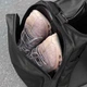 Сумка дорожная спортивная Fat Black на 60 л, черная, Оксфорд 1000Д, с резиновыми ножками (63х32х30 см) - изображение 13