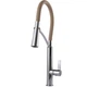 Смеситель для кухни TOPAZ MODERNO TMD-8817-H23-BG Brushed Gold однорычажный латунный высокий поворотный излив 360° для мойки - изображение 5